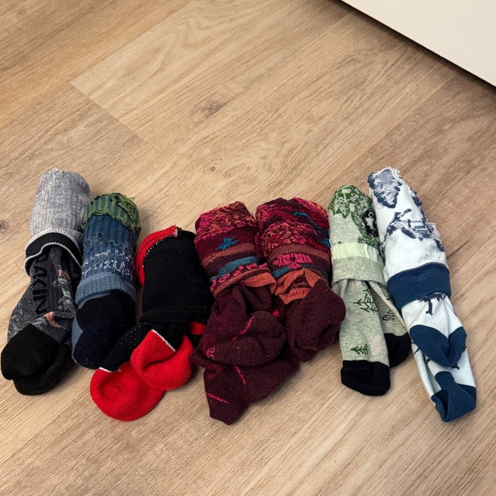 Assorted Women’s Ski and Bike Socks Collection
